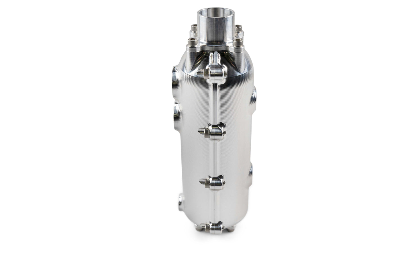 Oil Catch Can 80mm Round Dual Dash 12 - Durable and Efficient Engine Upgrade
