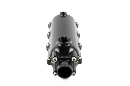 Oil Catch Can 80mm Round Single Dash 12 - Engine Efficiency Upgrade