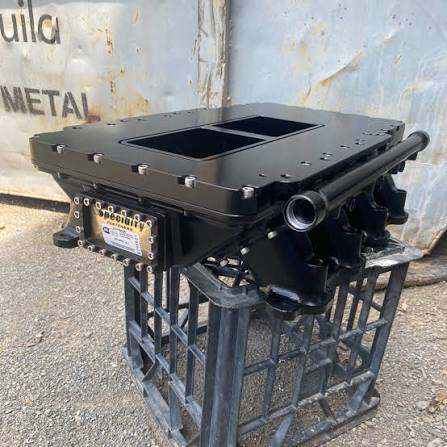 FORD - GODZILLA - 7.3L - 671 - 871 - ROOTS BLOWER - BILLET INTAKE MANIFOLD