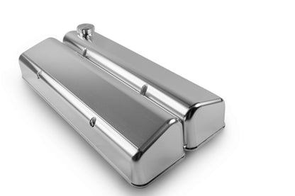 Small Block Chev Valve Cover Front Breather - Engine Airflow Enhancement