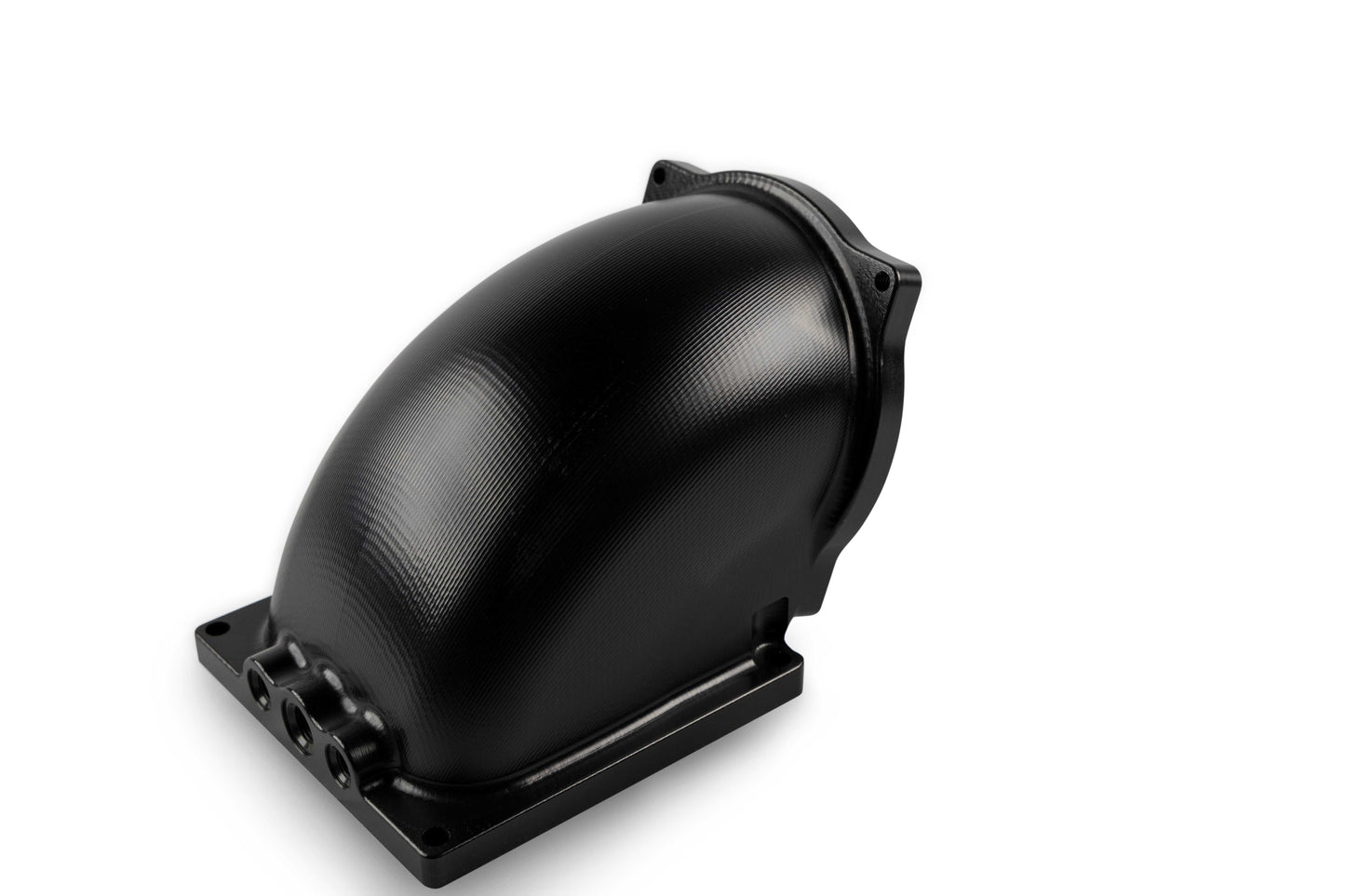 intake elbow - 4500 - 125mm - accufab throttle body flange for better airflow and engine performance
