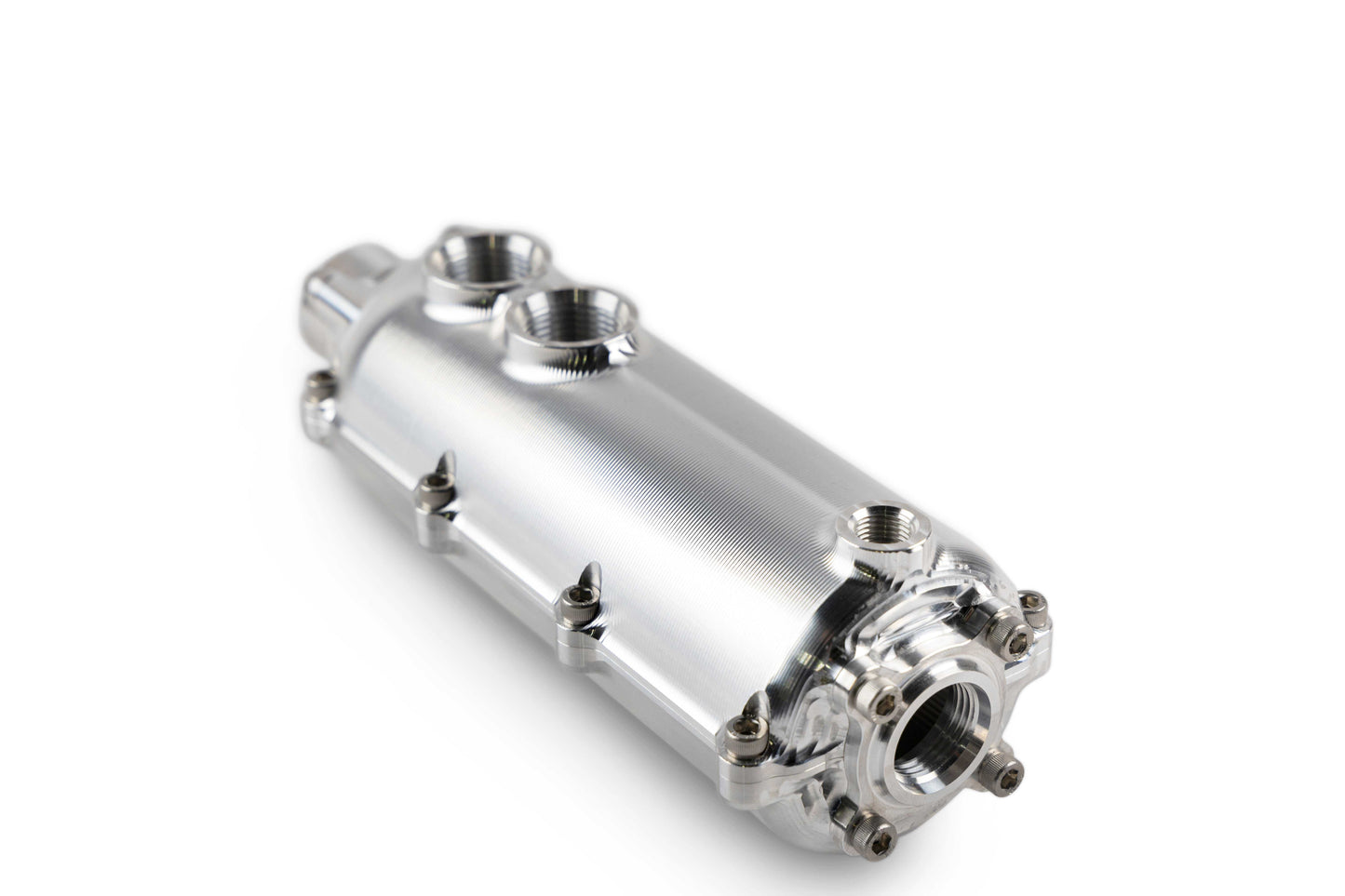 Oil Catch Can 80mm Round Dual Dash 12 - Durable and Efficient Engine Upgrade