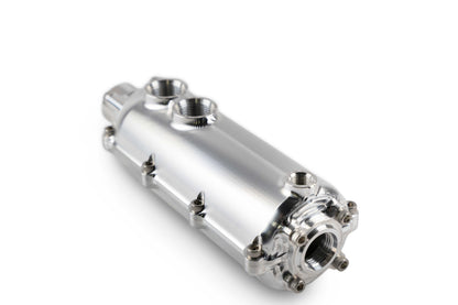 Oil Catch Can 80mm Round Dual Dash 12 - Durable and Efficient Engine Upgrade