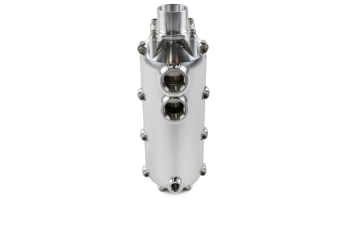 Oil Catch Can 80mm Round Dual Dash 12 - Durable and Efficient Engine Upgrade
