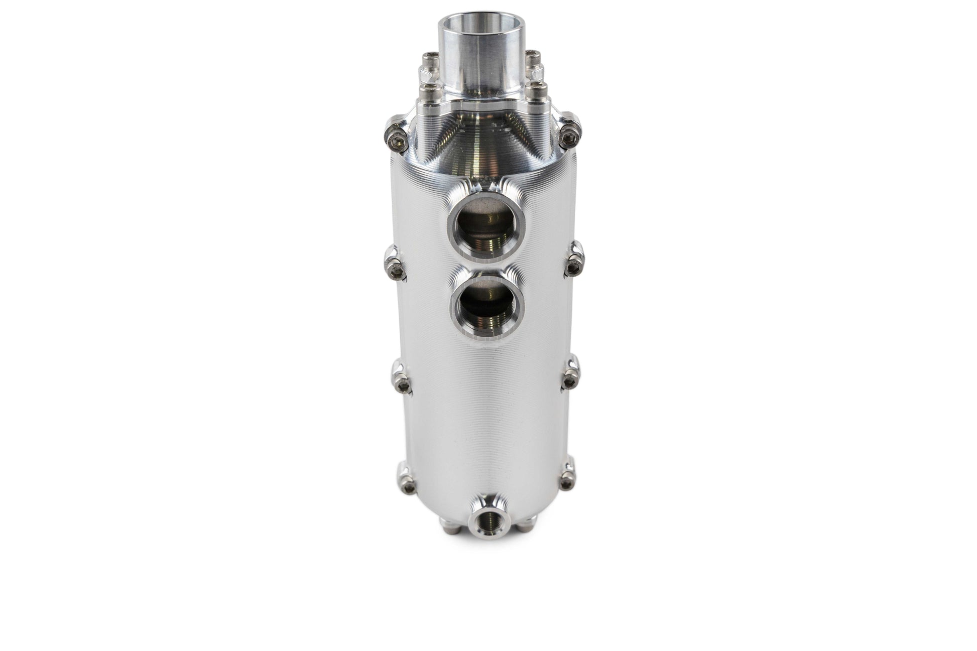 Oil Catch Can 80mm Round Dual Dash 12 - Durable and Efficient Engine Upgrade
