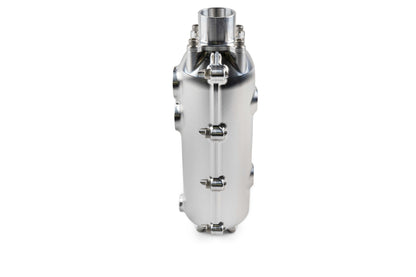 Oil Catch Can 80mm Round Dual Dash 12 - Durable and Efficient Engine Upgrade