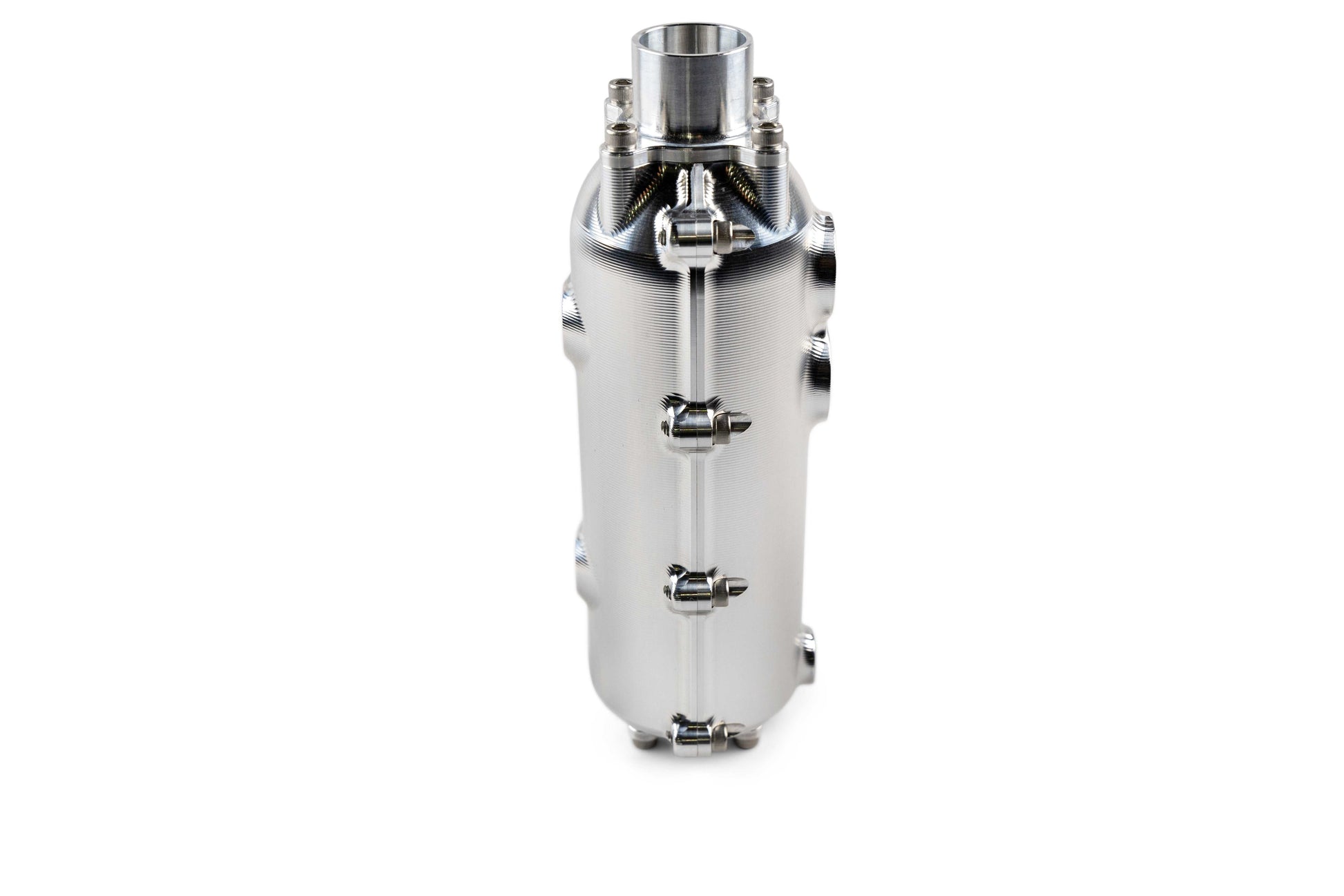 Oil Catch Can 80mm Round Dual Dash 12 - Durable and Efficient Engine Upgrade