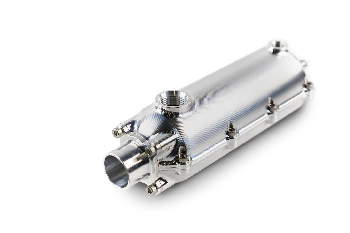 Oil Catch Can 80mm Round Single Dash 12 - Engine Efficiency Upgrade