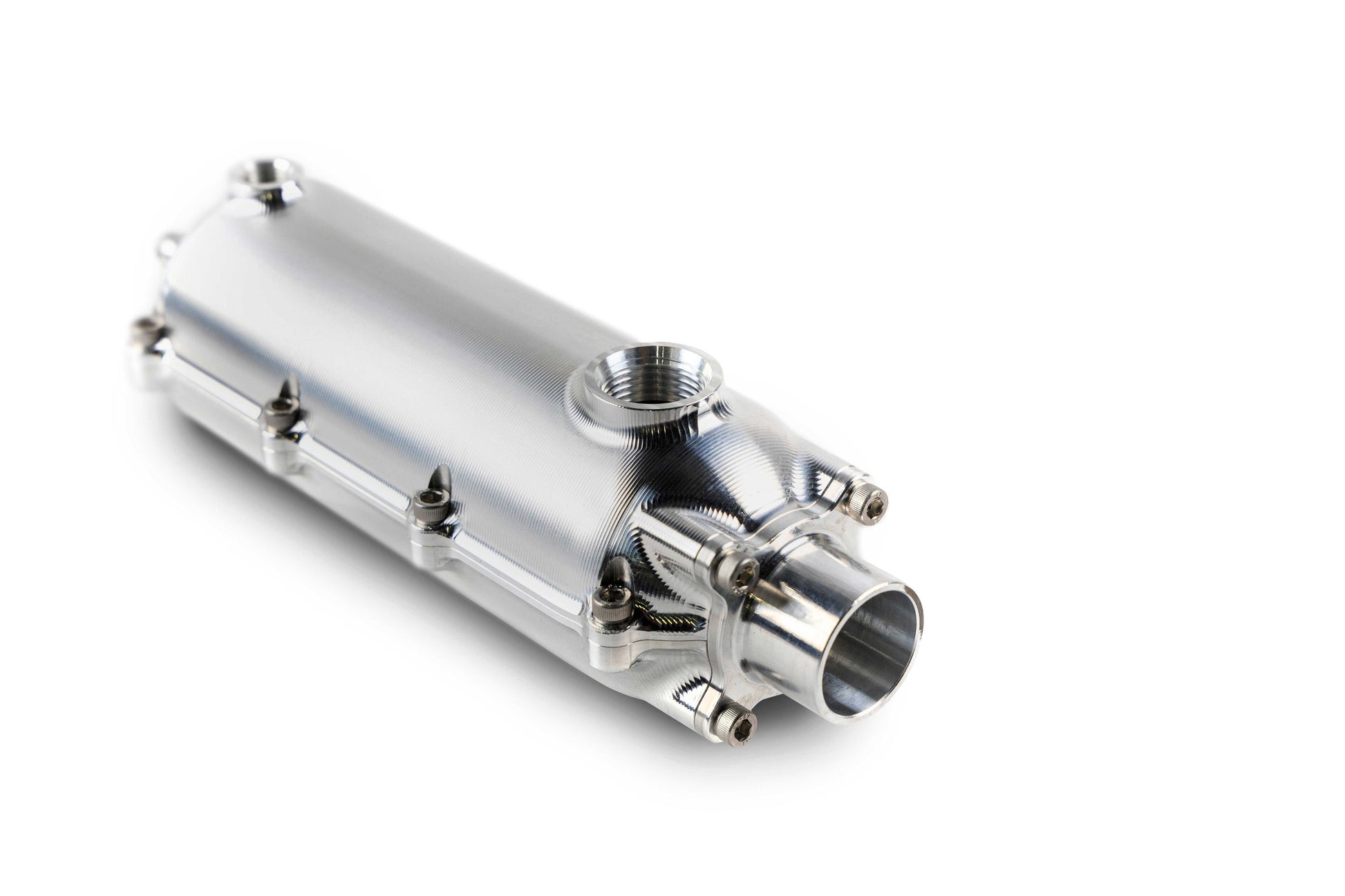 Oil Catch Can 80mm Round Single Dash 12 - Engine Efficiency Upgrade