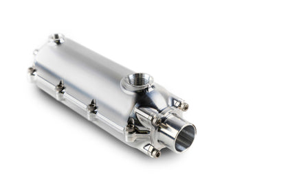 Oil Catch Can 80mm Round Single Dash 12 - Engine Efficiency Upgrade