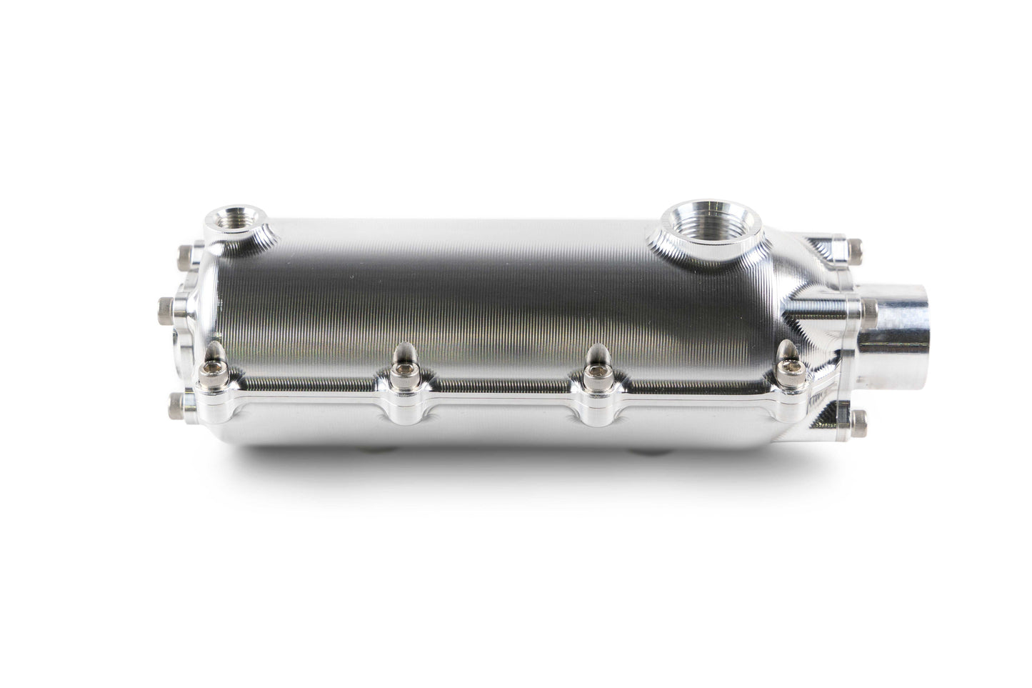 Oil Catch Can 80mm Round Single Dash 12 - Engine Efficiency Upgrade