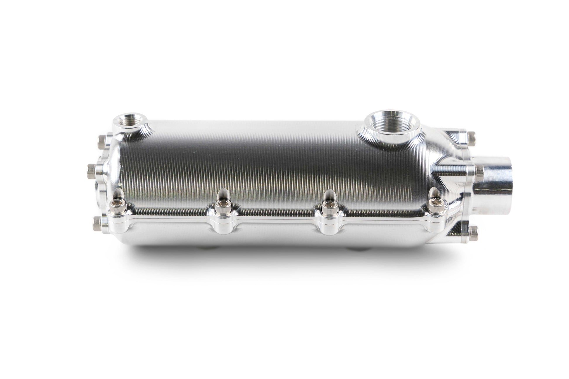 Oil Catch Can 80mm Round Single Dash 12 - Engine Efficiency Upgrade