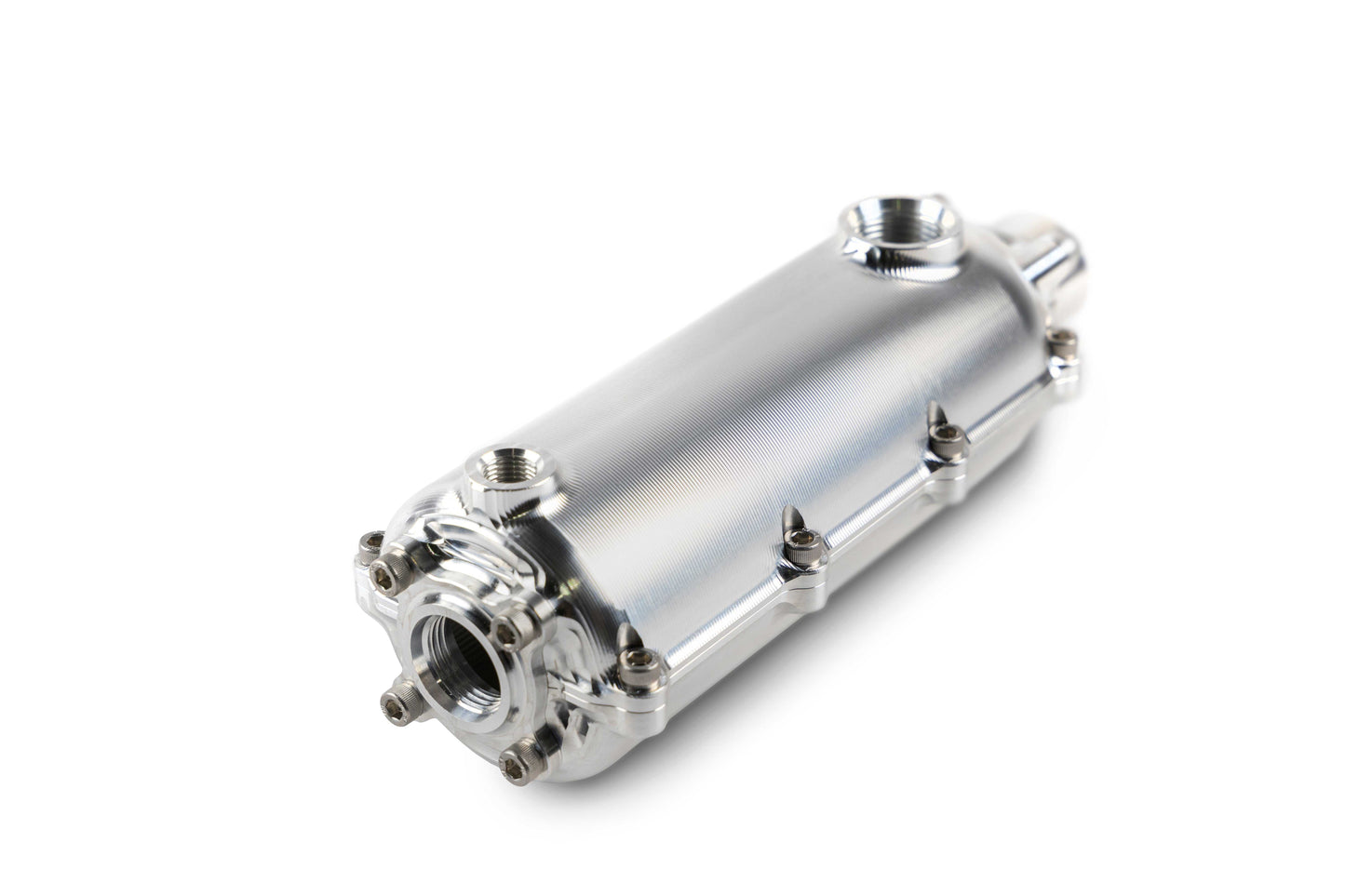 Oil Catch Can 80mm Round Single Dash 12 - Engine Efficiency Upgrade