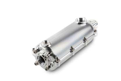 Oil Catch Can 80mm Round Single Dash 12 - Engine Efficiency Upgrade