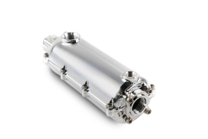 Oil Catch Can 80mm Round Single Dash 12 - Engine Efficiency Upgrade