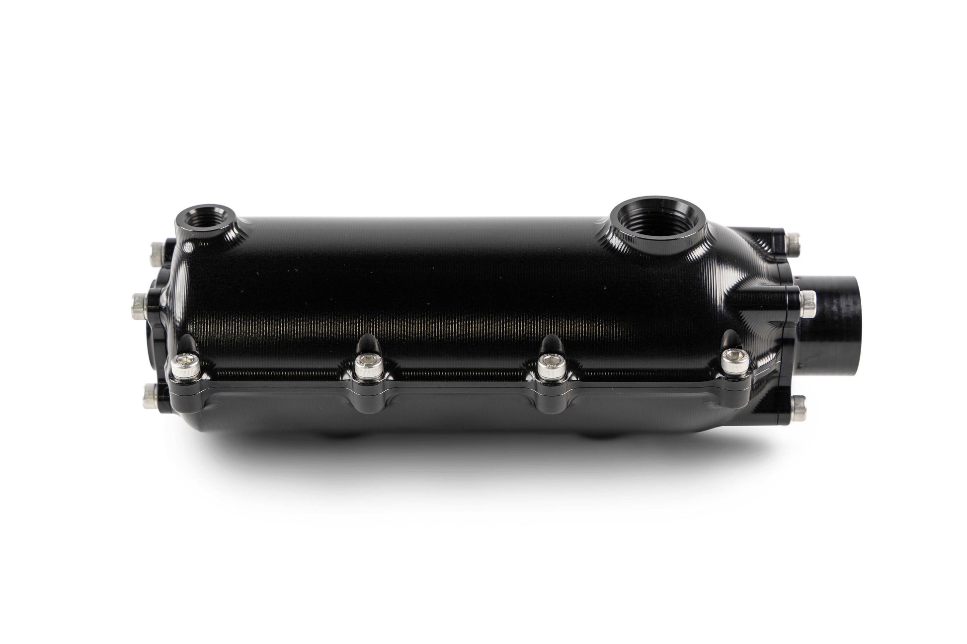 Oil Catch Can 80mm Round Single Dash 12 - Engine Efficiency Upgrade