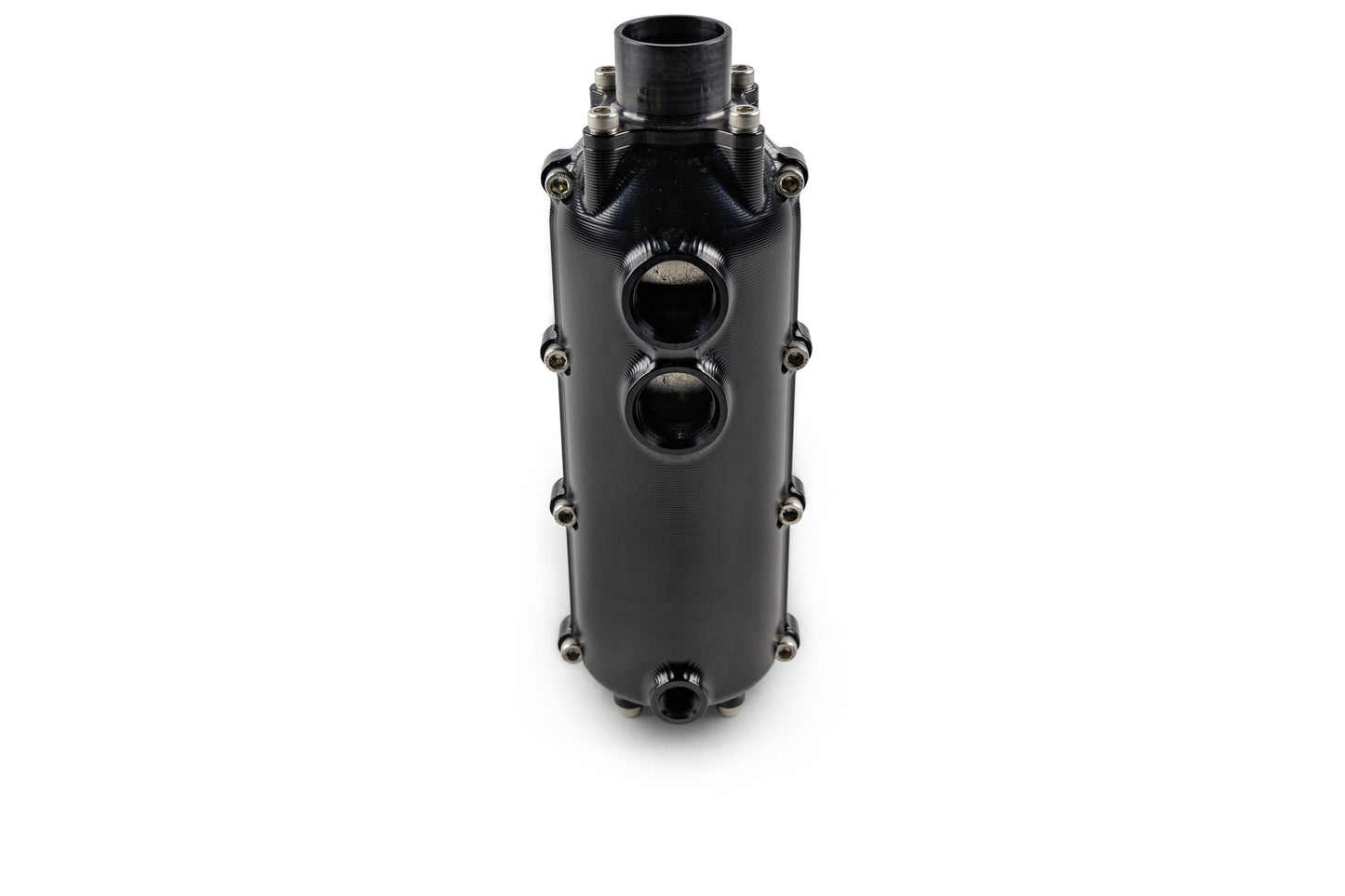Oil Catch Can 80mm Round Dual Dash 12 - Durable and Efficient Engine Upgrade