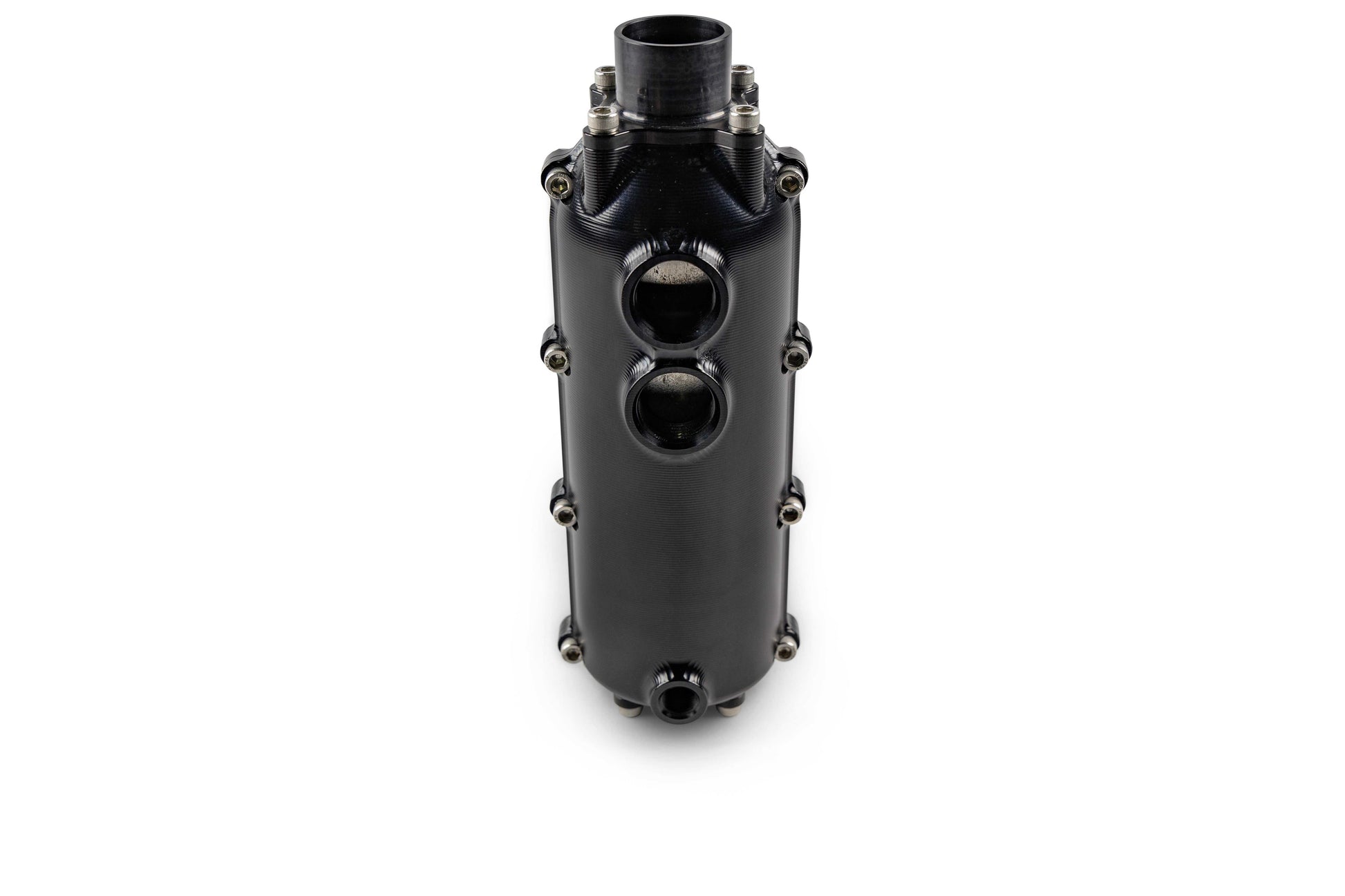 Oil Catch Can 80mm Round Dual Dash 12 - Durable and Efficient Engine Upgrade