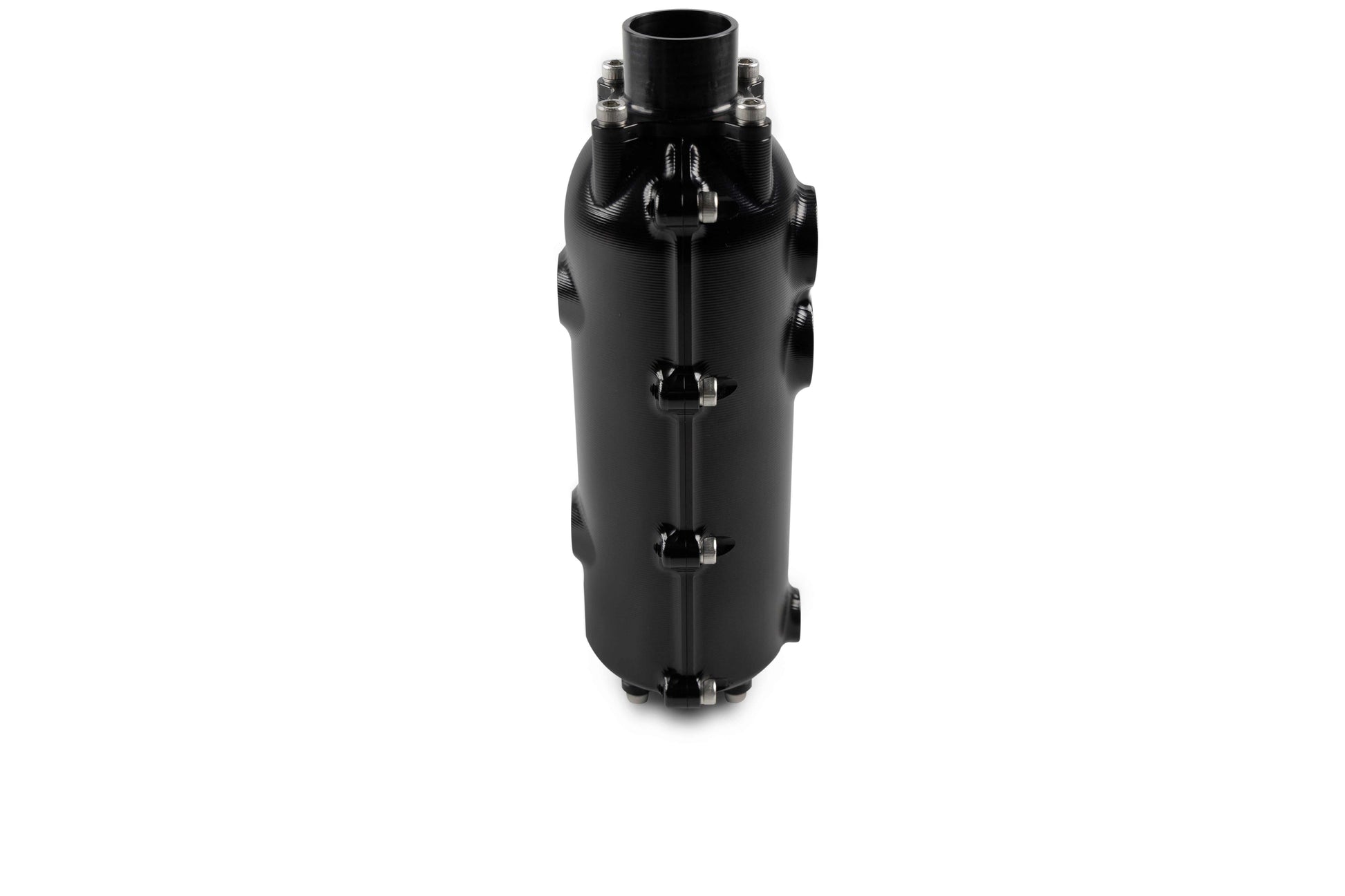 Oil Catch Can 80mm Round Dual Dash 12 - Durable and Efficient Engine Upgrade