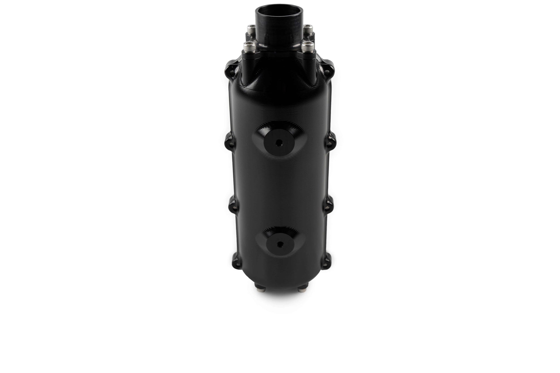 Oil Catch Can 80mm Round Dual Dash 12 - Durable and Efficient Engine Upgrade