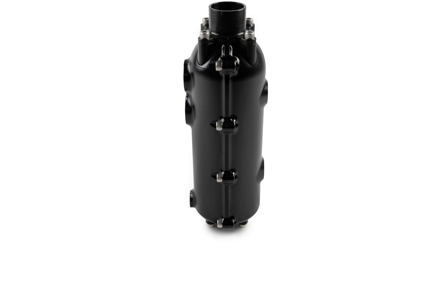 Oil Catch Can 80mm Round Dual Dash 12 - Durable and Efficient Engine Upgrade