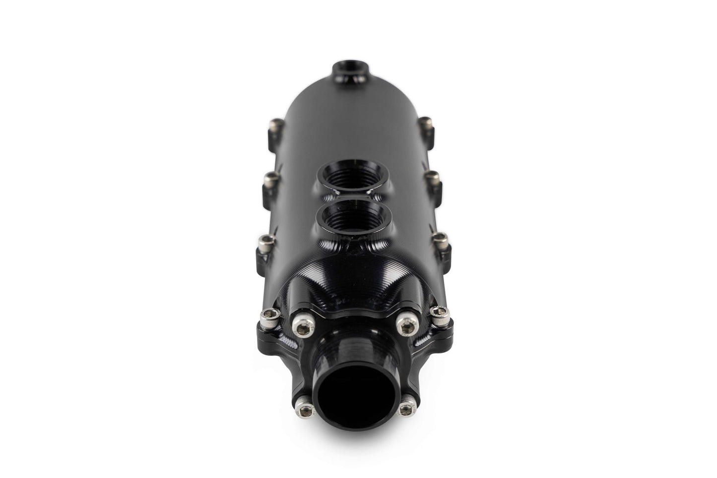 Oil Catch Can 80mm Round Dual Dash 12 - Durable and Efficient Engine Upgrade