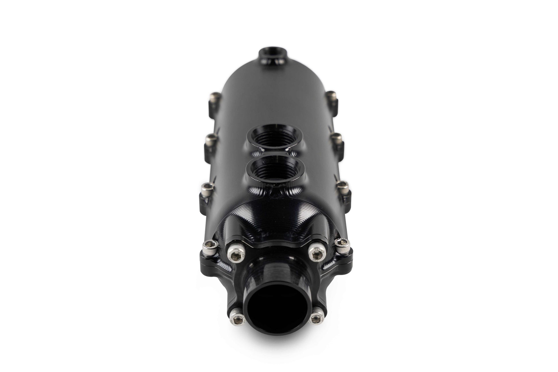Oil Catch Can 80mm Round Dual Dash 12 - Durable and Efficient Engine Upgrade