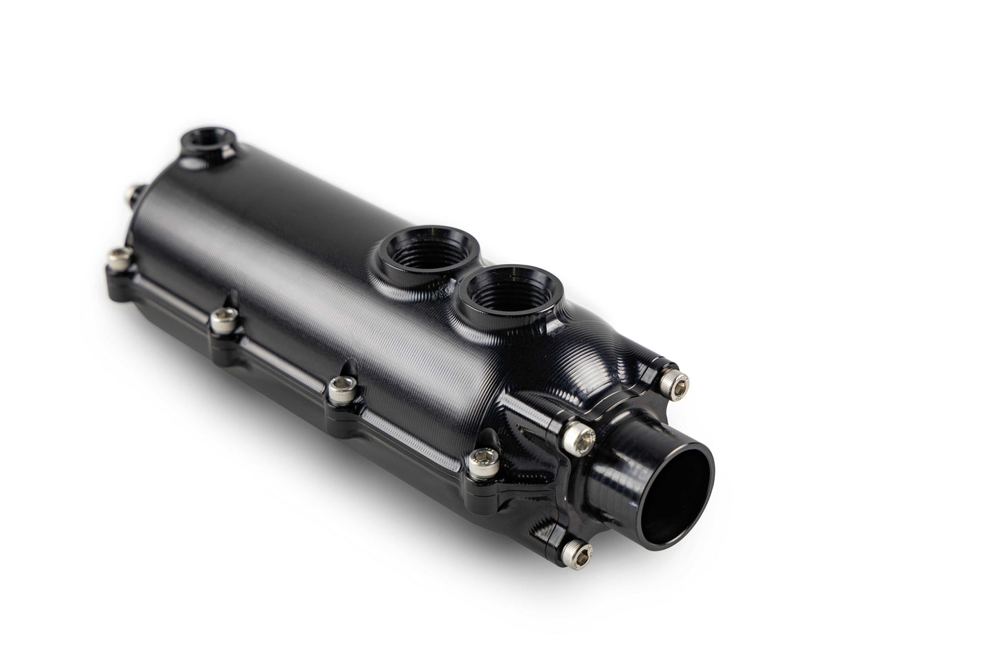 Oil Catch Can 80mm Round Dual Dash 12 - Durable and Efficient Engine Upgrade