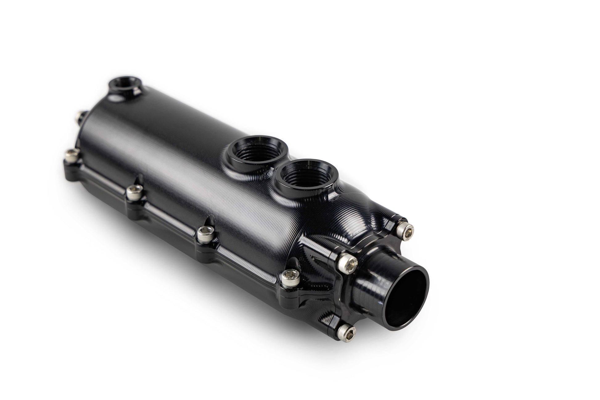 Oil Catch Can 80mm Round Dual Dash 12 - Durable and Efficient Engine Upgrade