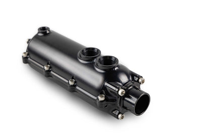 Oil Catch Can 80mm Round Dual Dash 12 - Durable and Efficient Engine Upgrade