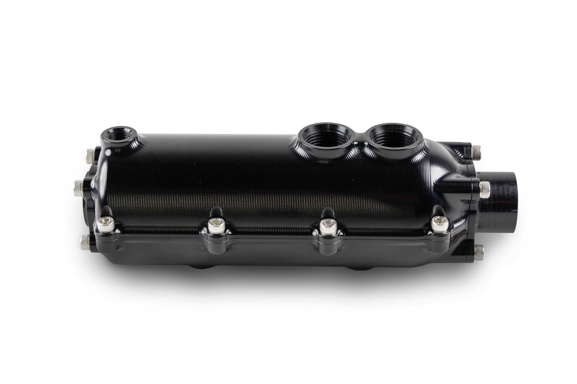 Oil Catch Can 80mm Round Dual Dash 12 - Durable and Efficient Engine Upgrade