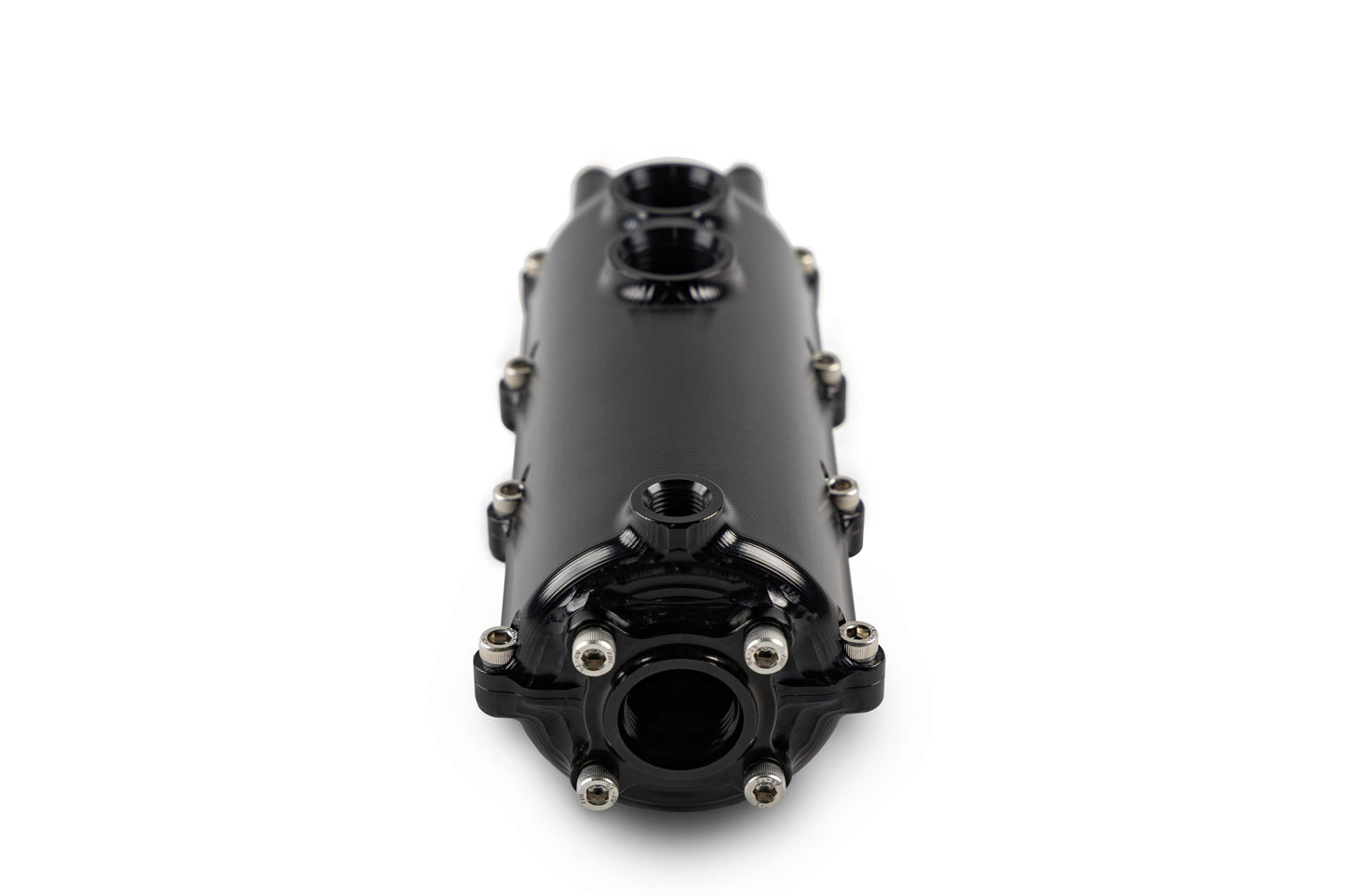 Oil Catch Can 80mm Round Dual Dash 12 - Durable and Efficient Engine Upgrade