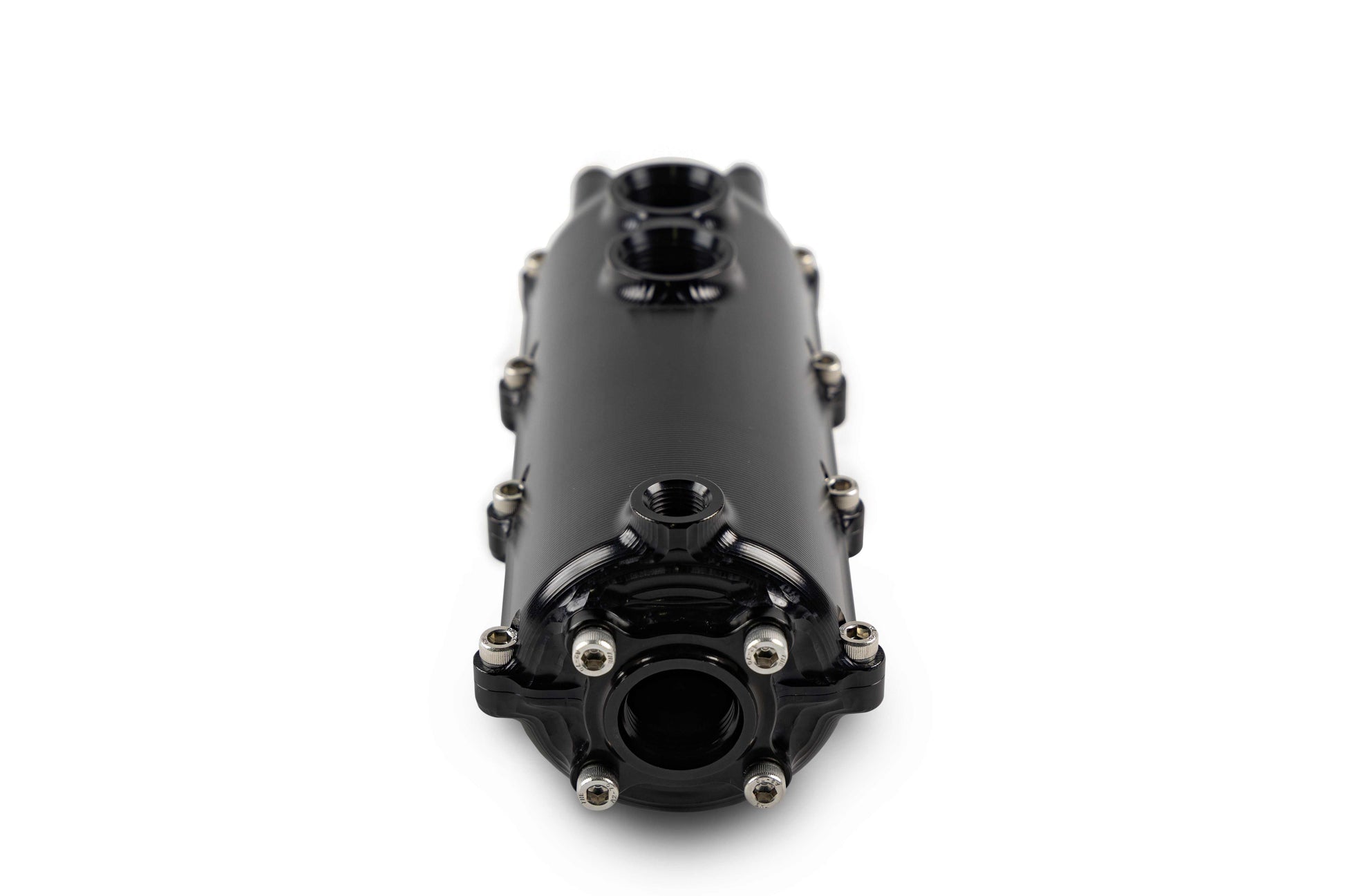 Oil Catch Can 80mm Round Dual Dash 12 - Durable and Efficient Engine Upgrade