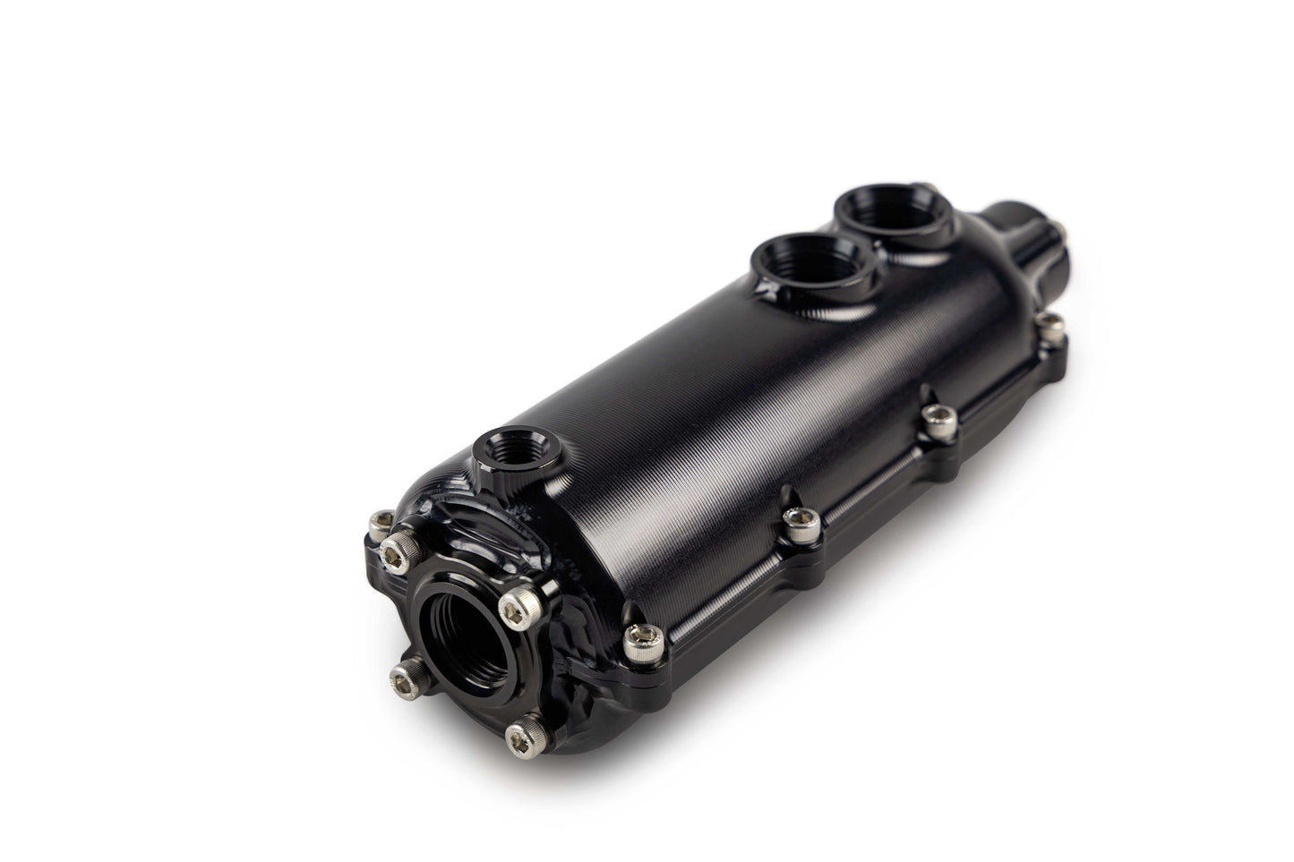 Oil Catch Can 80mm Round Dual Dash 12 - Durable and Efficient Engine Upgrade