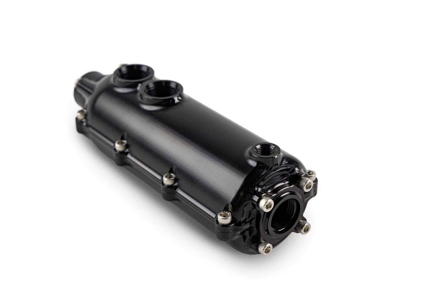 Oil Catch Can 80mm Round Dual Dash 12 - Durable and Efficient Engine Upgrade