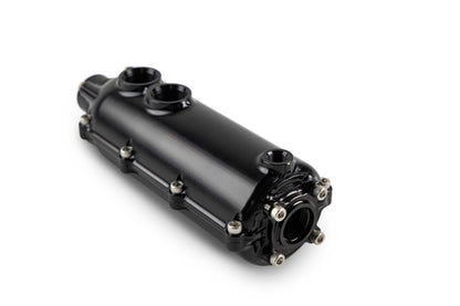 Oil Catch Can 80mm Round Dual Dash 12 - Durable and Efficient Engine Upgrade