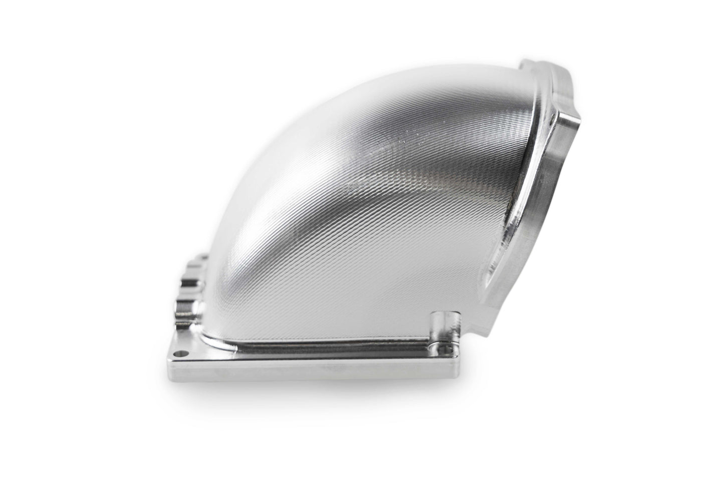 intake elbow - 4500 - 125mm - accufab throttle body flange for better airflow and engine performance