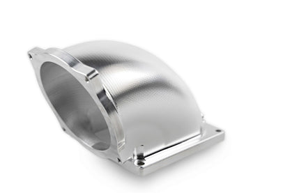 intake elbow - 4500 - 125mm - accufab throttle body flange for better airflow and engine performance