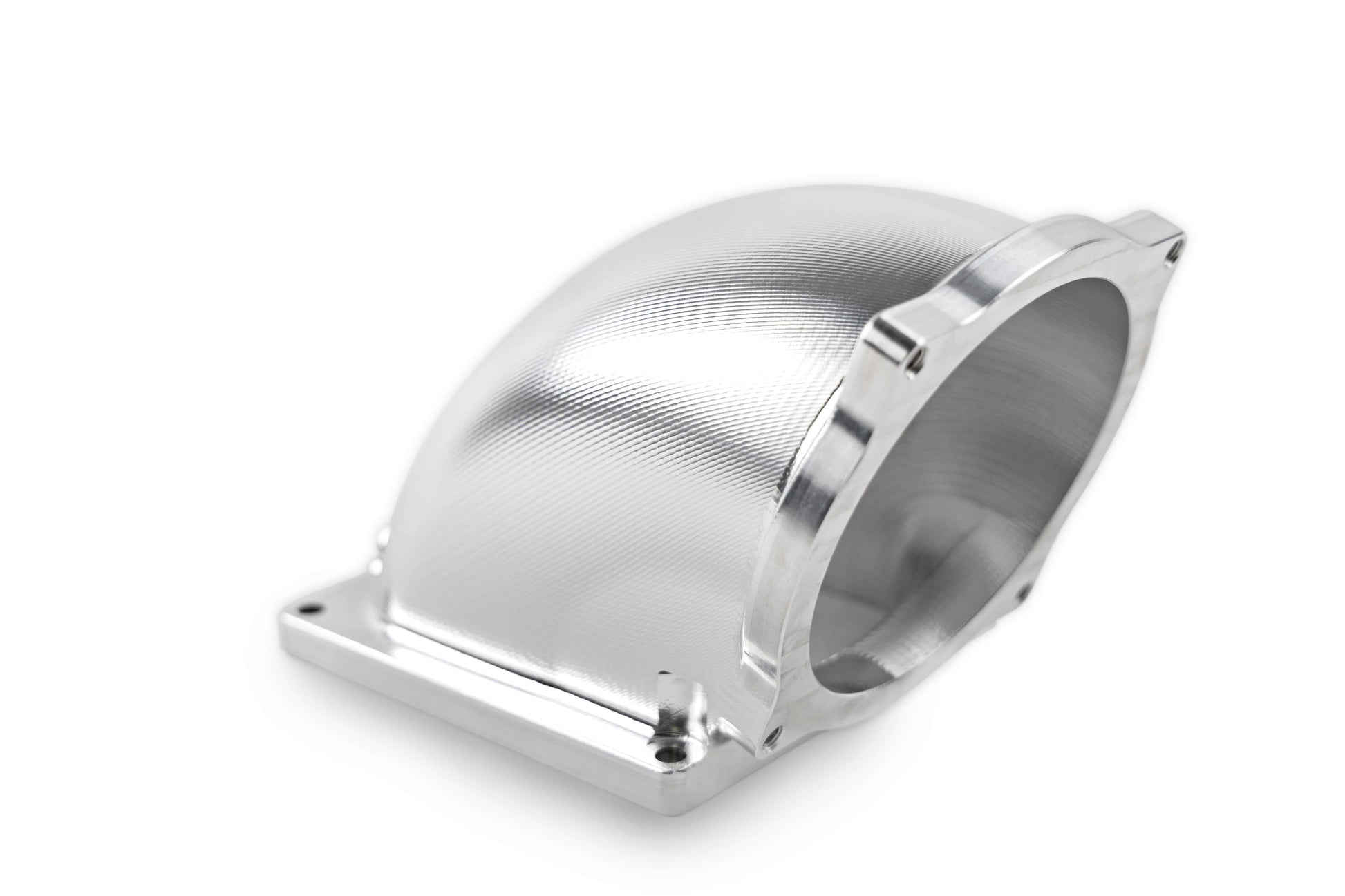 intake elbow - 4500 - 125mm - accufab throttle body flange for better airflow and engine performance