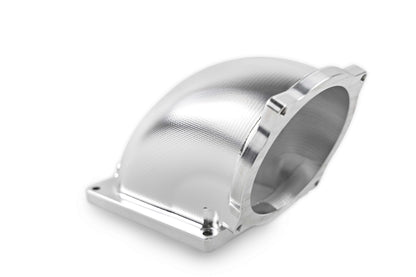 intake elbow - 4500 - 125mm - accufab throttle body flange for better airflow and engine performance