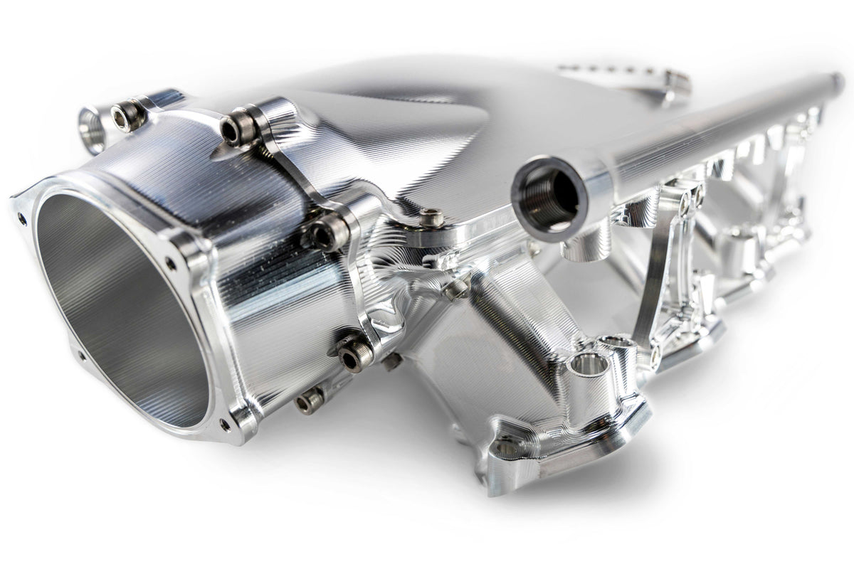 LS - LOW - BILLET INTAKE MANIFOLD - RAW