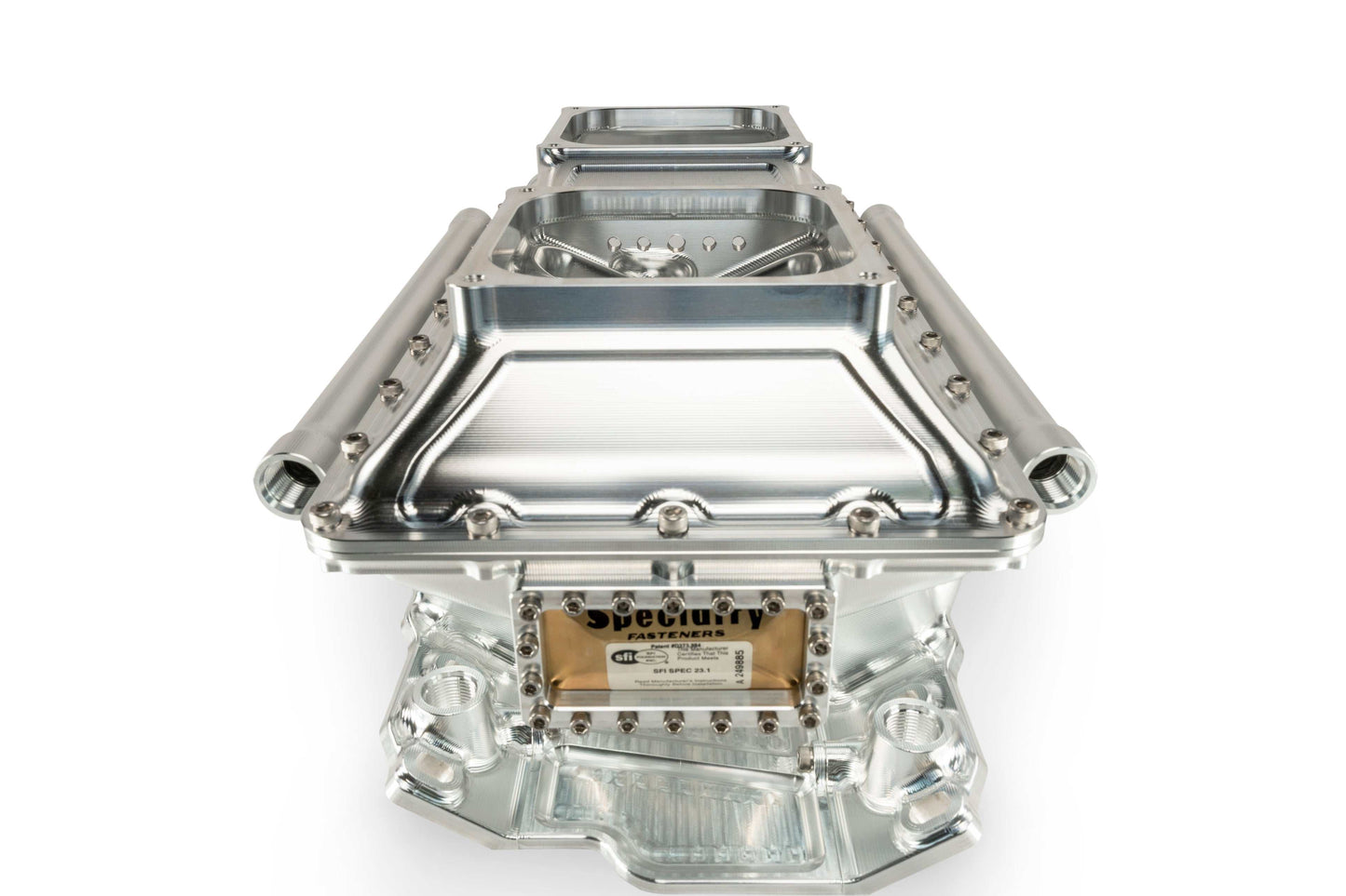 SMALL BLOCK CHEV - 23 DEGREE - INTAKE - TWIN THROTTLE BODY - EFI