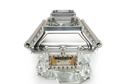 SMALL BLOCK CHEV - 23 DEGREE - INTAKE - TWIN THROTTLE BODY - EFI
