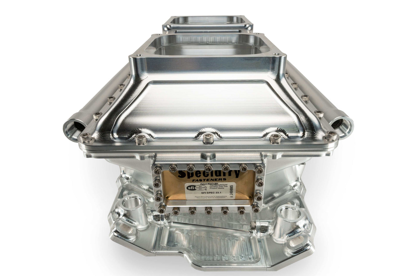 SMALL BLOCK CHEV - 23 DEGREE - INTAKE - TWIN THROTTLE BODY - EFI