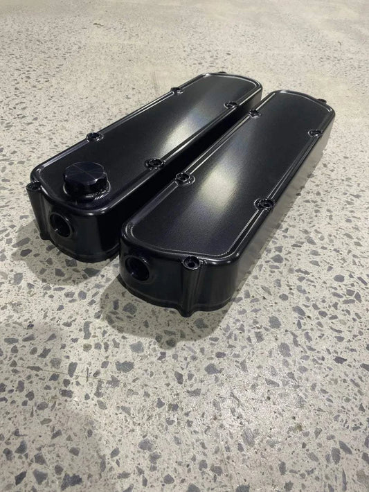 EARLY HOLDEN - 308 - LOW VALVE COVER - FRONT BREATHER
