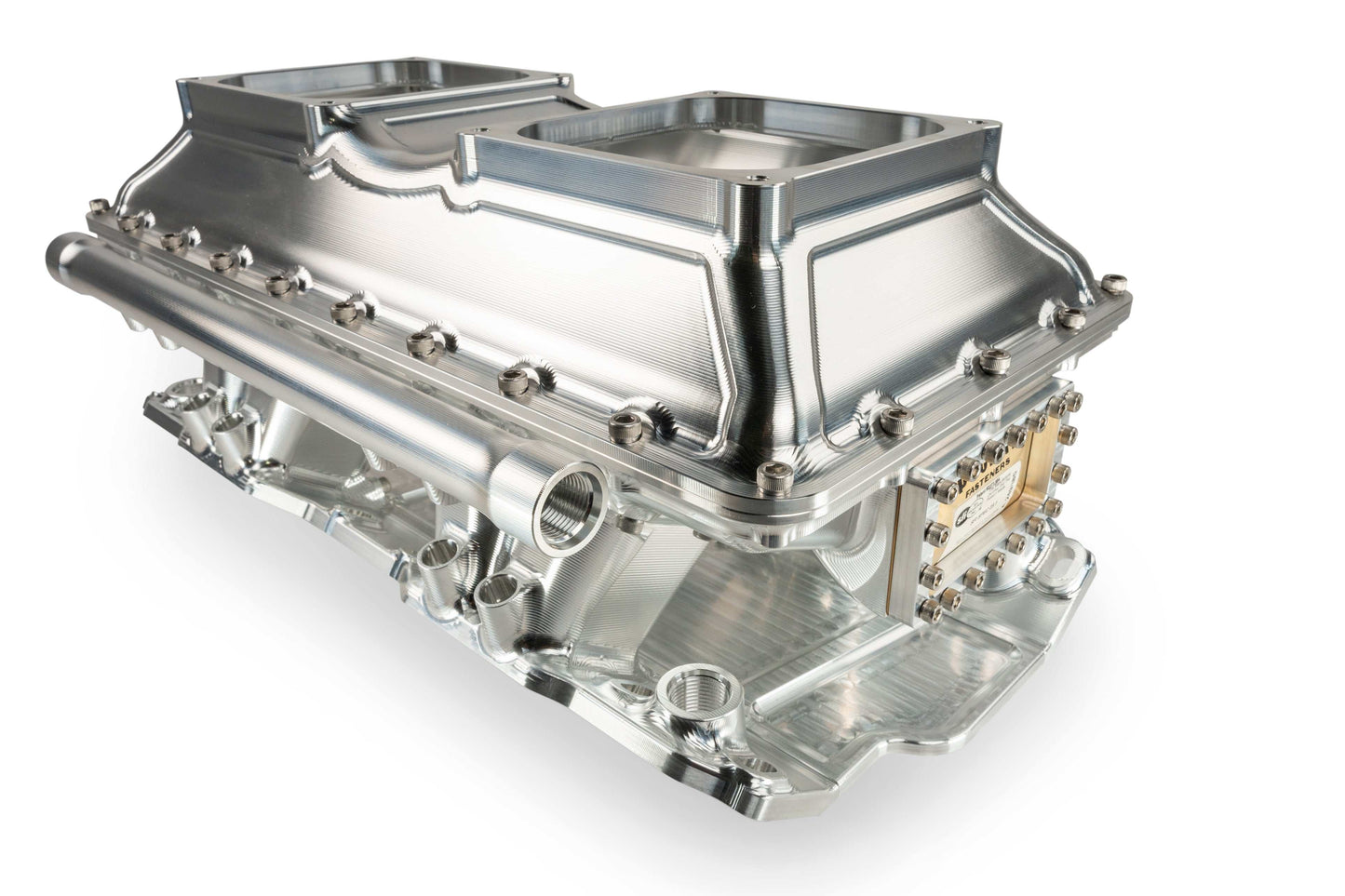 SMALL BLOCK CHEV - 23 DEGREE - INTAKE - TWIN THROTTLE BODY - EFI
