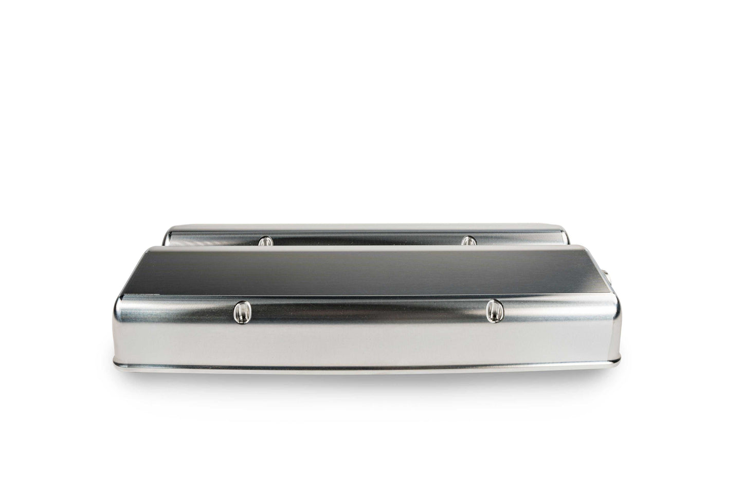 SMALL BLOCK CHEV VALVE COVER FRONT BREATHER NO OIL FILL