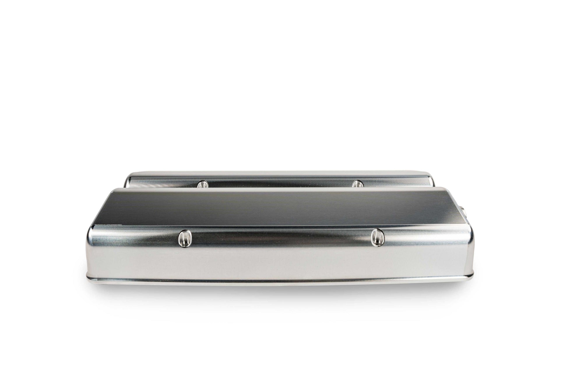 SMALL BLOCK CHEV VALVE COVER FRONT BREATHER NO OIL FILL