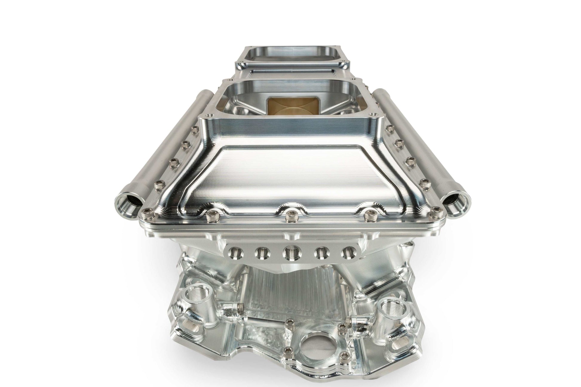 SMALL BLOCK CHEV - 23 DEGREE - INTAKE - TWIN THROTTLE BODY - EFI
