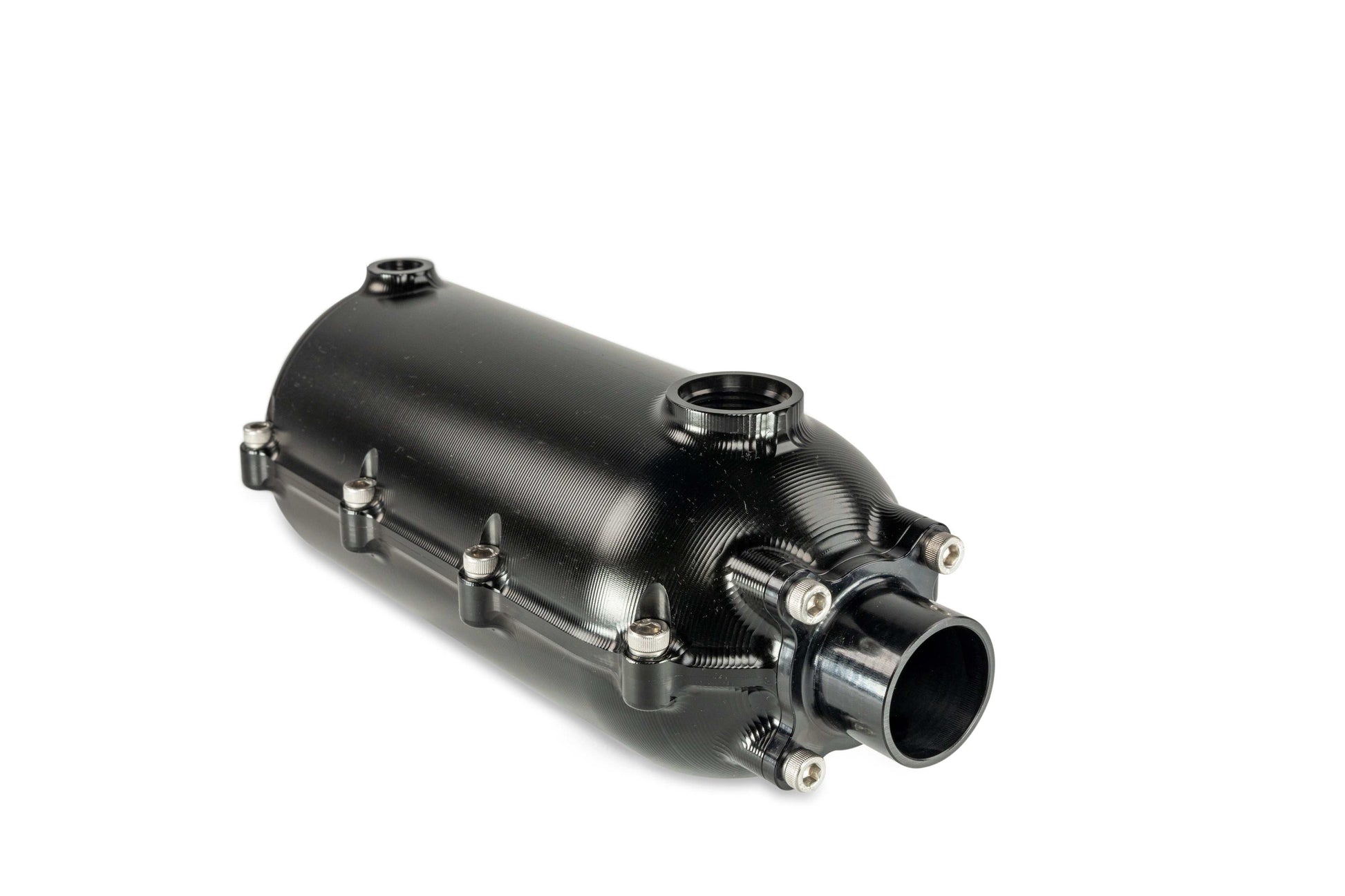 CATCH CAN - 100MM ROUND - SINGLE - DASH - 12 for Efficient Oil Separation